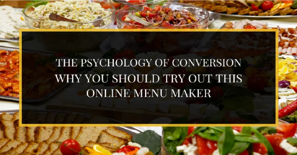 try out this online menu maker